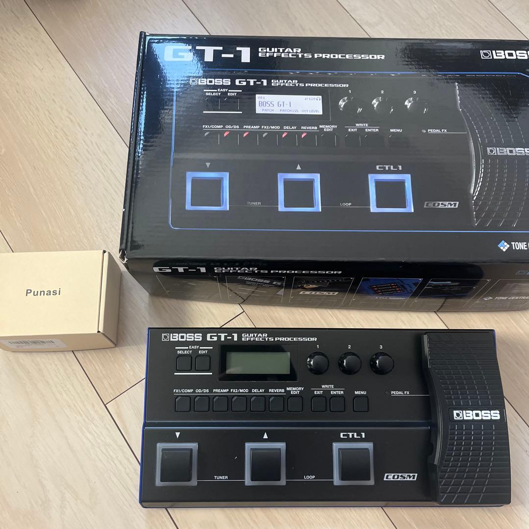 BOSS GT-1 ギターエフェクトプロセッサー ACアダプタ付き
