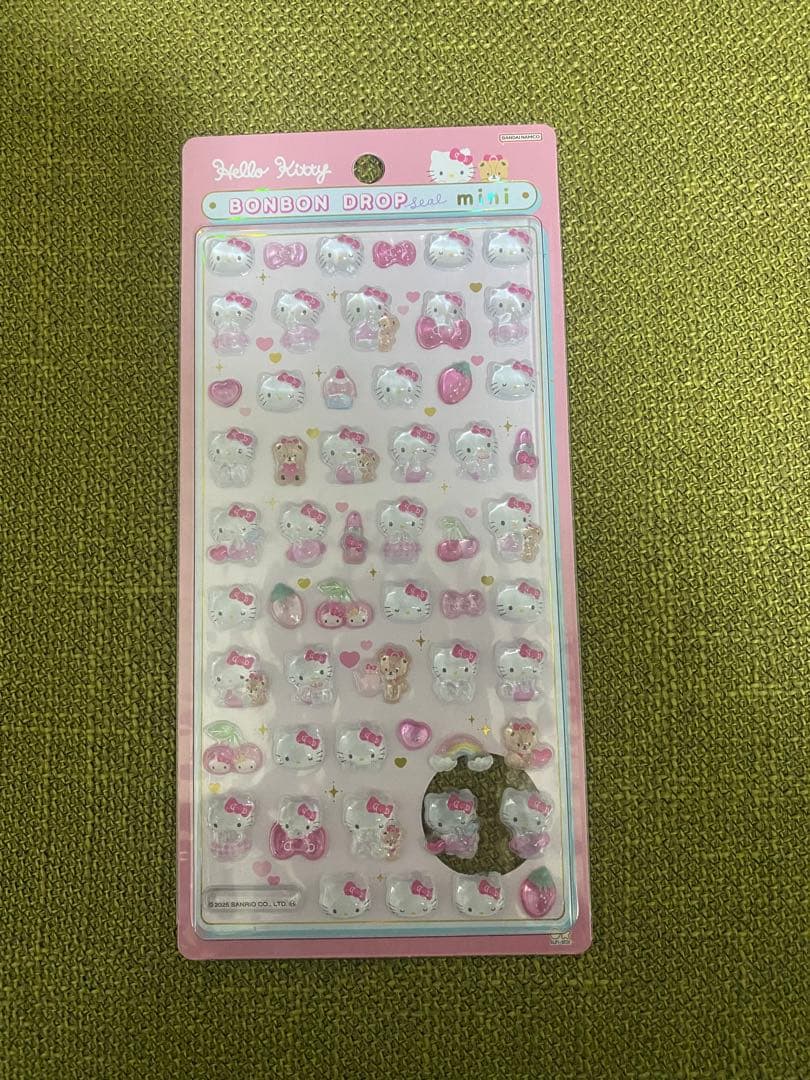 正規品 サンリオ＆たまごっちボンボンドロップミニ シール 5枚セット