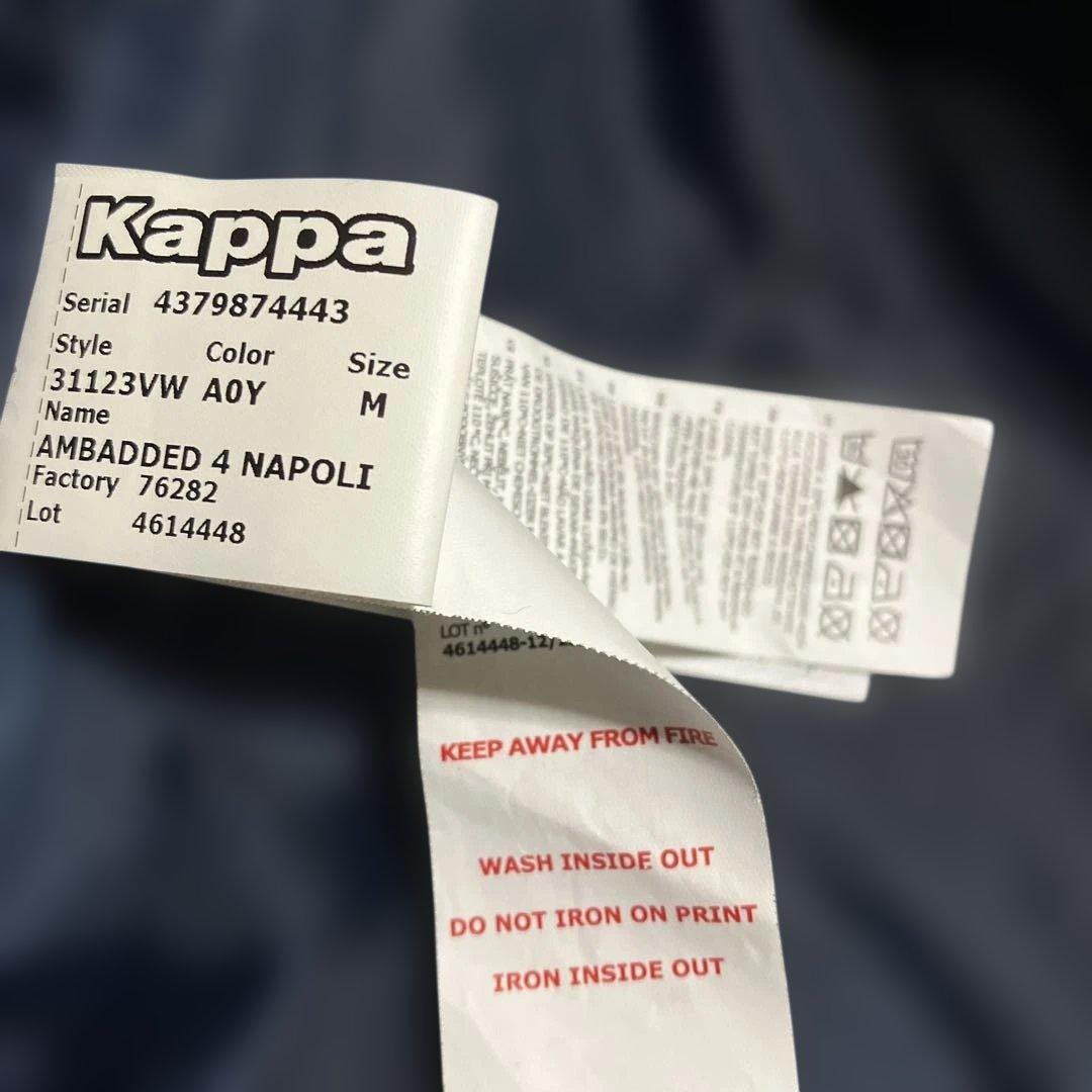 レア kappa Napoli SSCナポリ ダウンジャケット M中綿