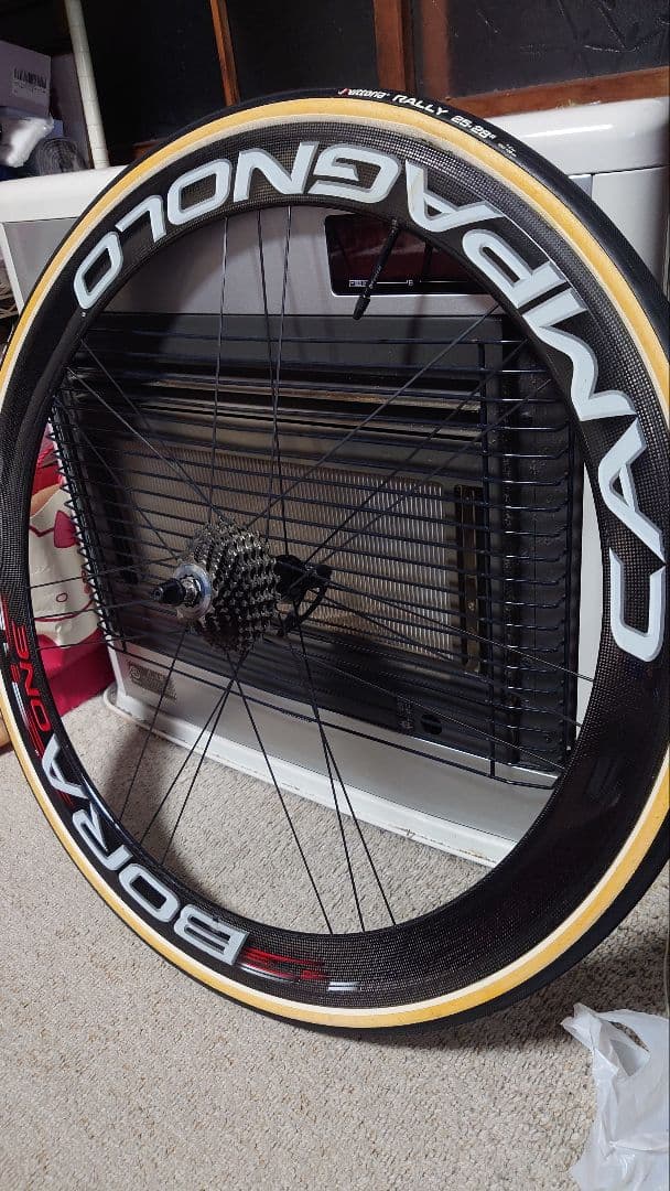 Campagnolo Bora One 50 リアのみ　スプロケ＋新品タイヤ付