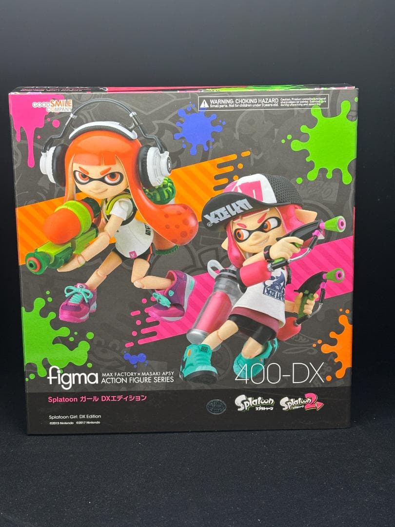 figma スプラトゥーン 全セット (テンタクルズ／ガールDX／ボーイDX)