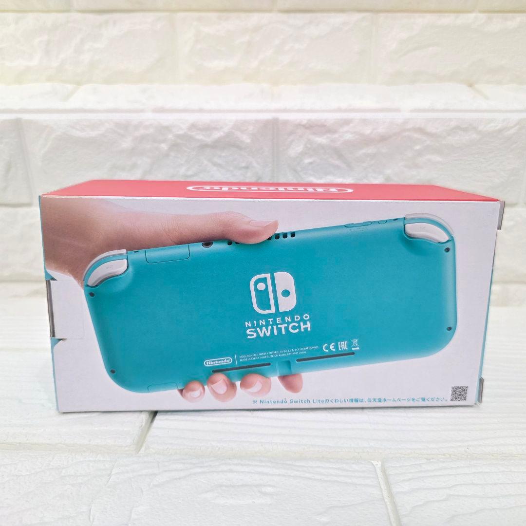 ６】Nintendo Switch Lite ターコイズ【 新品未開封】匿名配送