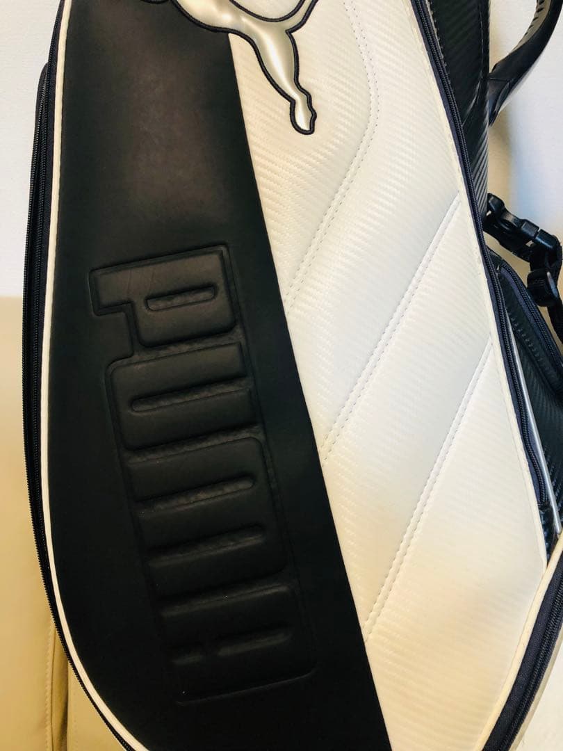 【送料込み】廃盤希少　PUMA プーマ キャディバッグ　ゴルフバッグ