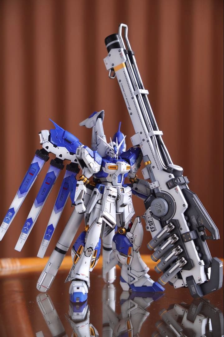 hi ν ガンダム　RG ハイパーメガバズーカランチャー