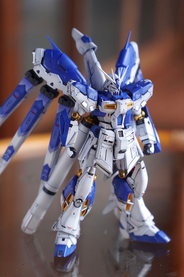 hi ν ガンダム　RG ハイパーメガバズーカランチャー