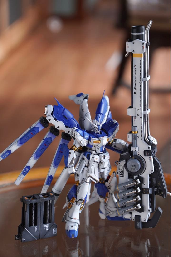 hi ν ガンダム　RG ハイパーメガバズーカランチャー