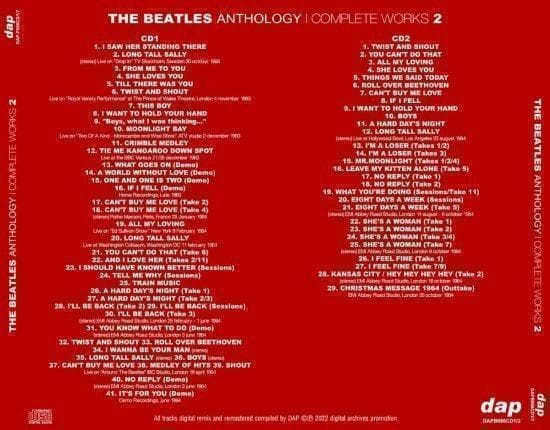 THE BEATLES - ANTHOLOGY 1-7 セット