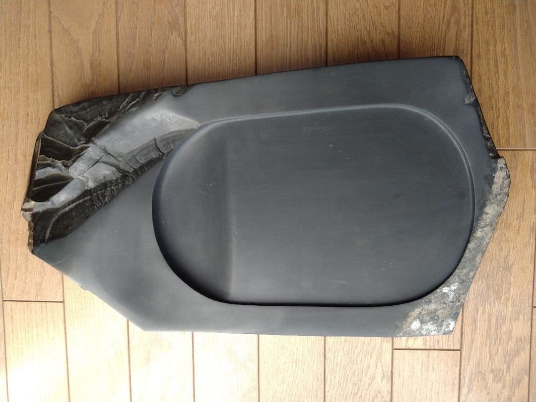 銘石　村雨石　特大12.2kg　貴重　硯