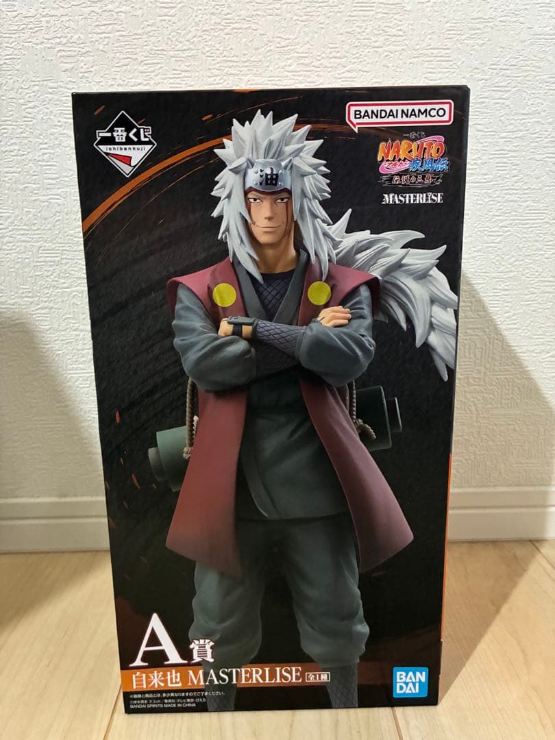 新品・未開封　一番くじ NARUTO ナルト 疾風伝 伝説の三忍 自来也 綱手