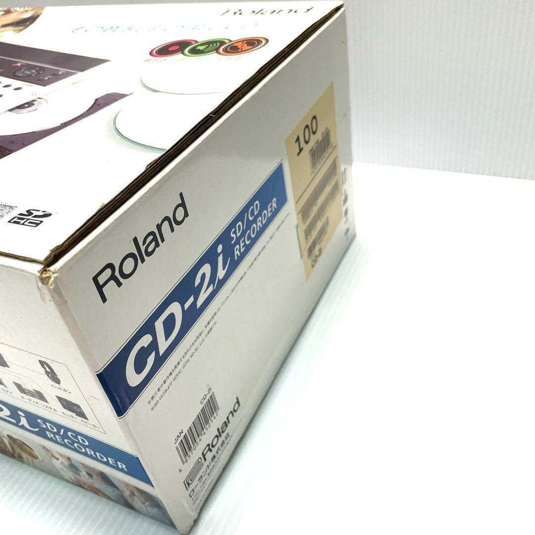 付属品多数Rolandローランド SD/CDレコーダー CD-2i 動作確認済み