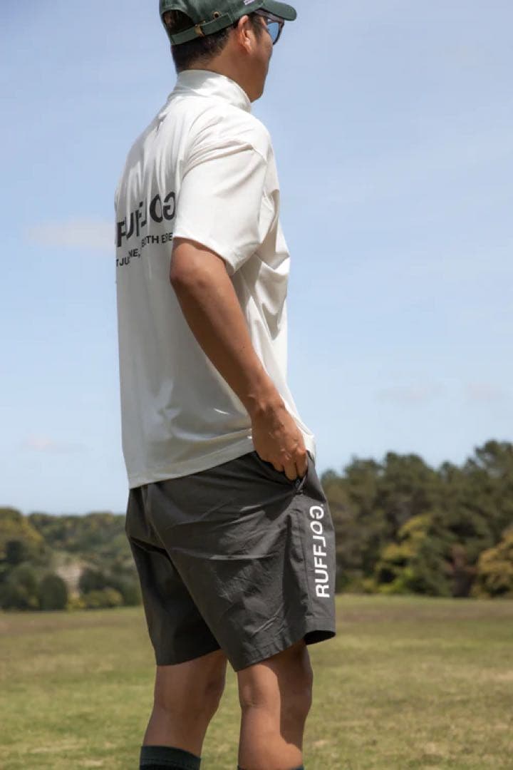 RUFFLOG MOCK NECK SHIRTS PANTS 上下セット　グレー