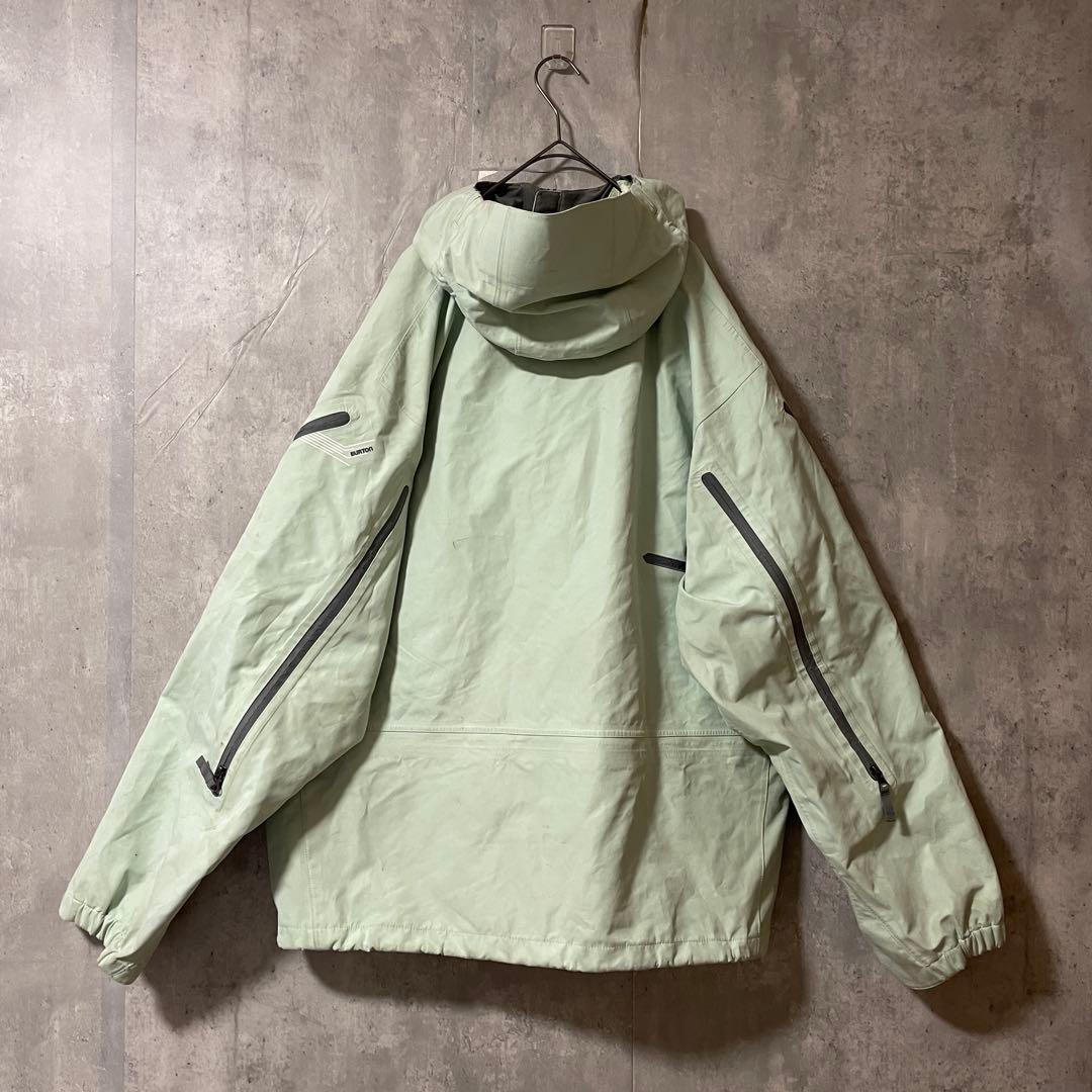 Burtonバートンスキーウェアスノーボードジャケットパーカーフード付き刺繍ロゴ