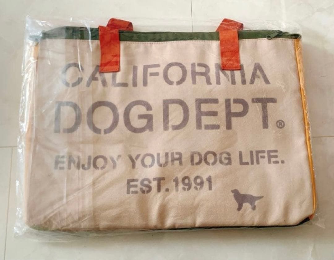 dogdept ドックデプト　保冷バッグ　ワッペン柄　新品未開封