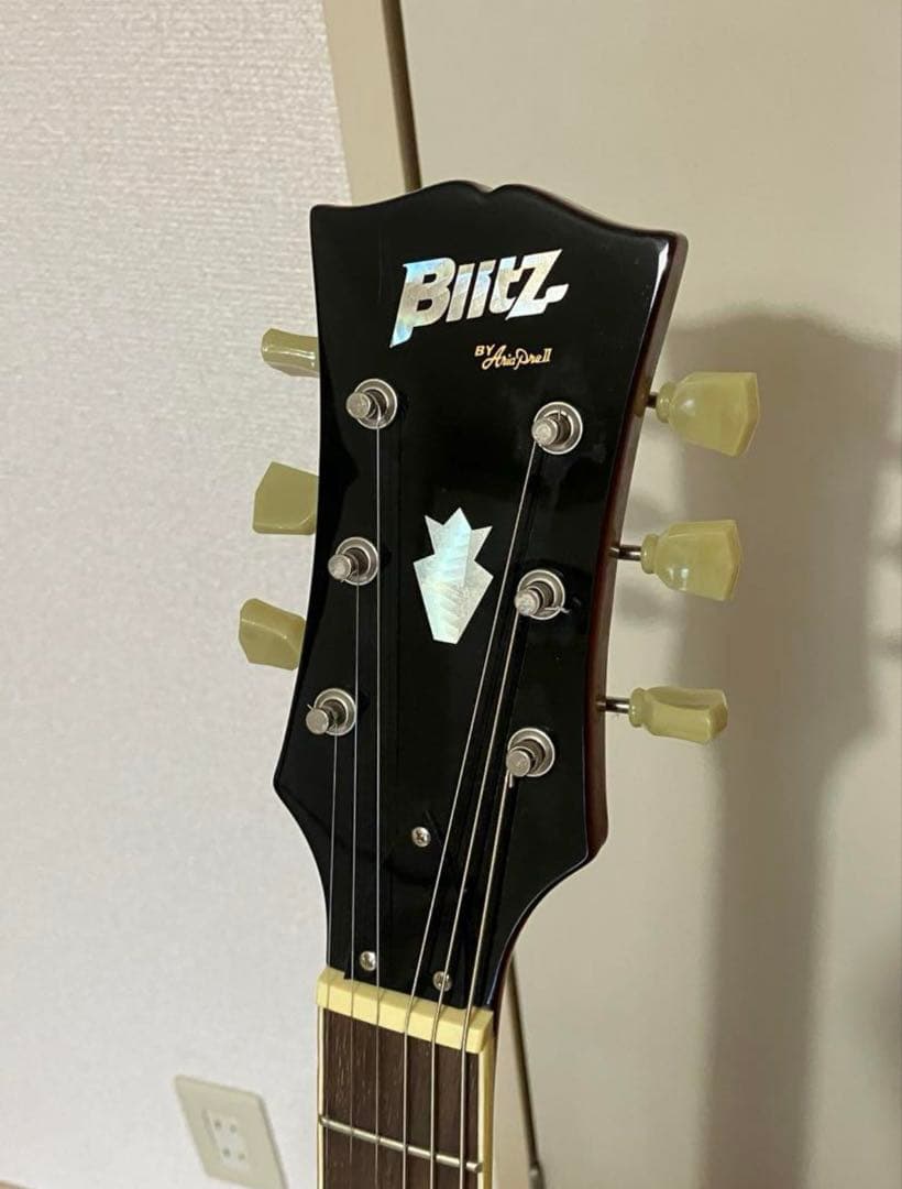 Blitz SGスタイル エレキギター レッド 左利き