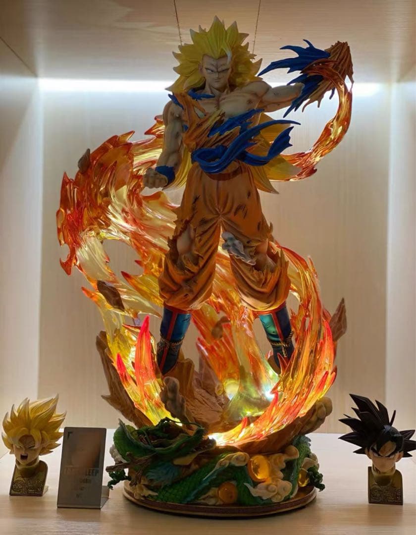 ドラゴンボール 孫悟空 ガレキ ガレージキット スタチューX②④⑦