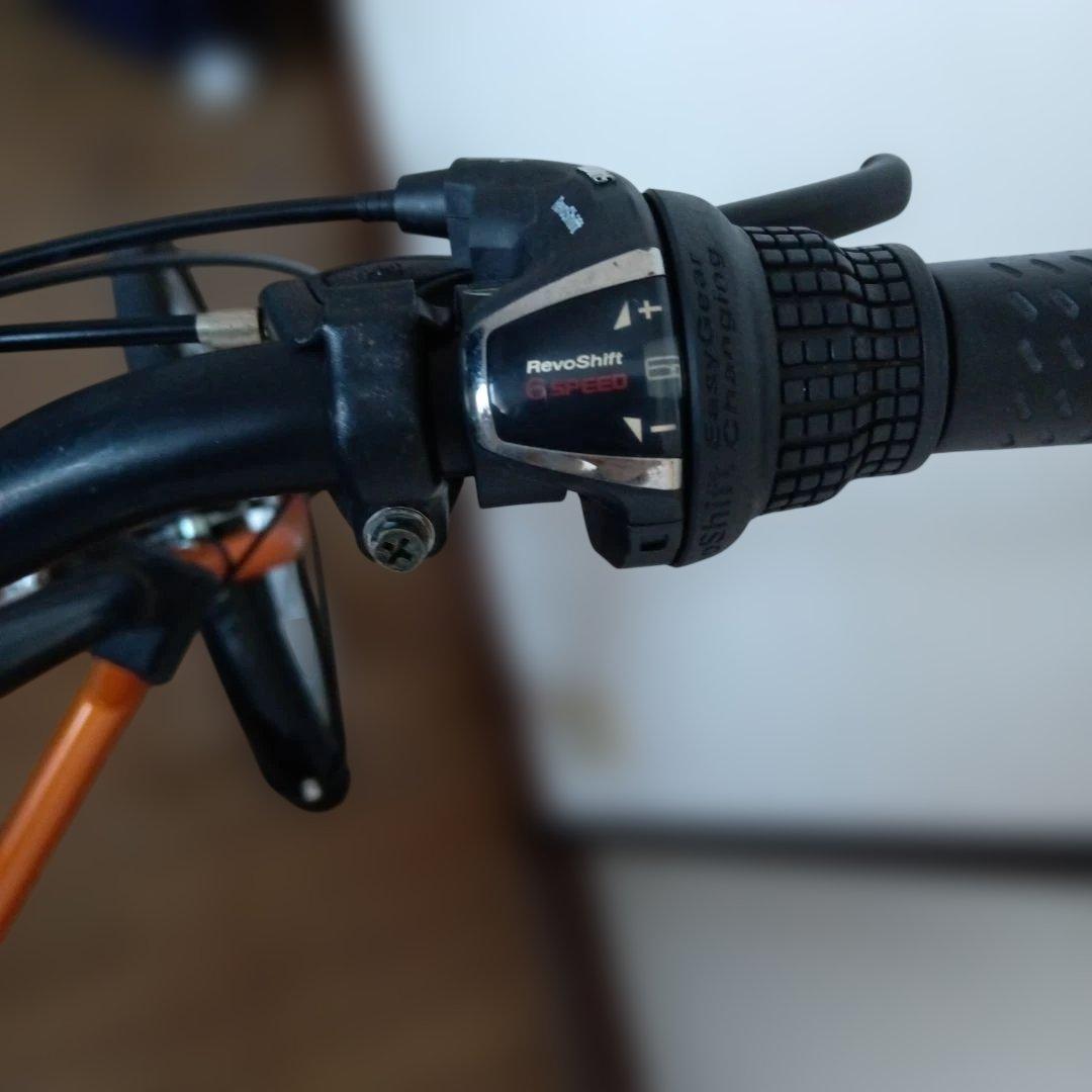 Livorno 20インチ 折りたたみ自転車 オレンジ　ギアチェンあり