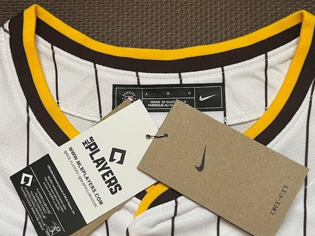 ダルビッシュYu11パドレスLimitedバットマンパッチ付ジャージL