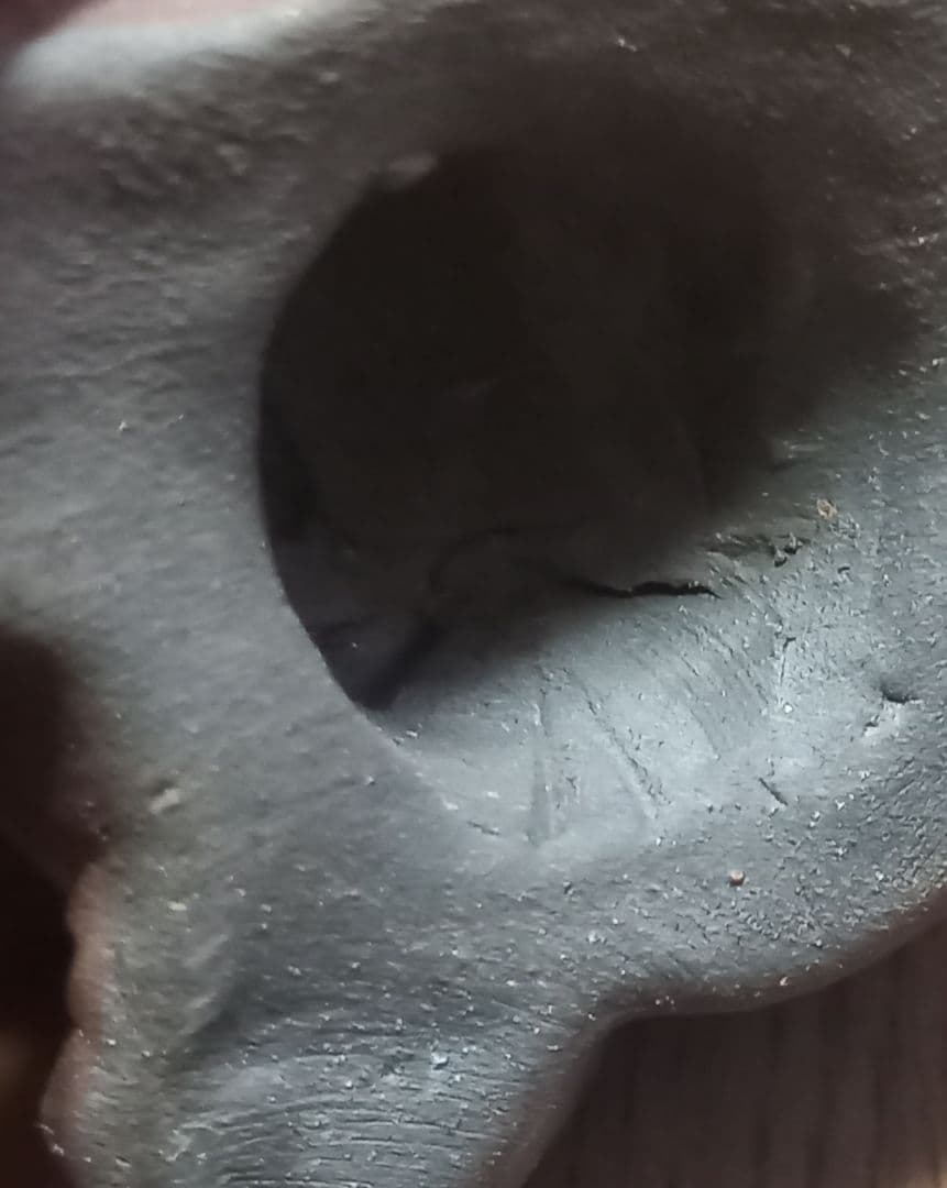 備前焼 伊勢崎淳作❔　カエルの置物　　縁起物　　飾り物