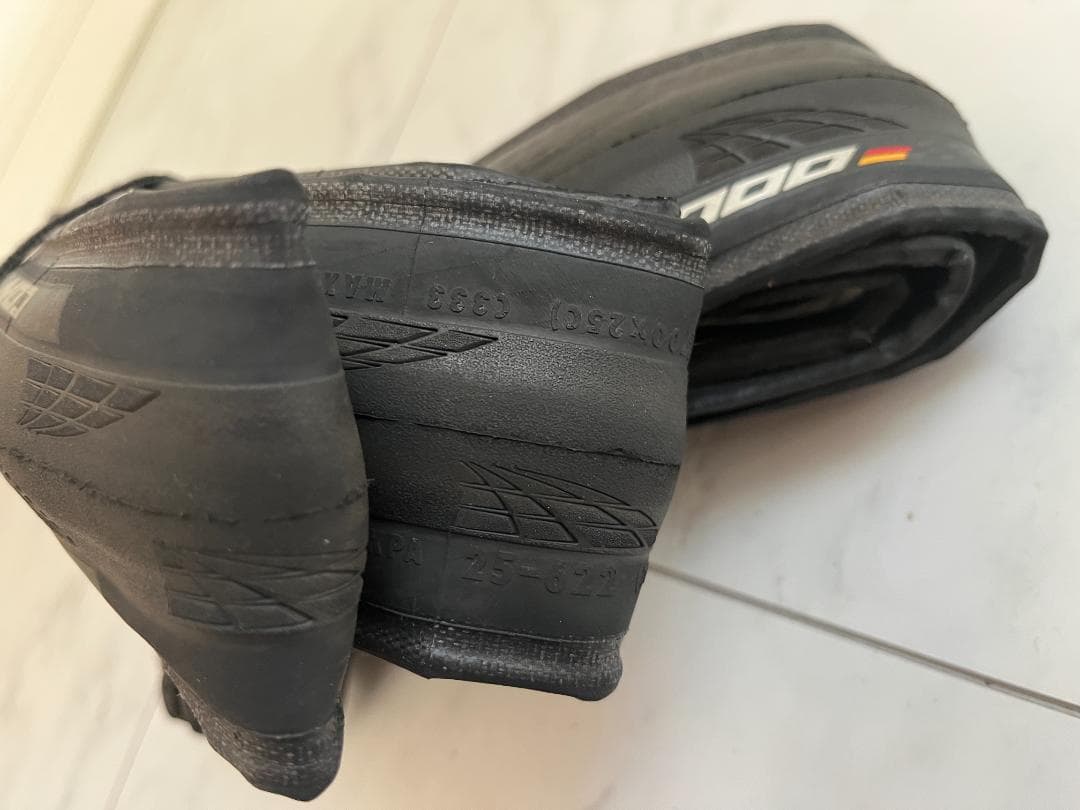 走行20km GP5000 GrandPrix 5000 25c × 2