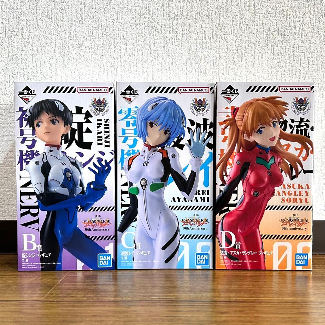 一番くじ 新世紀エヴァンゲリオン　A賞 B賞 C賞 D賞 ラストワン賞 コンプ