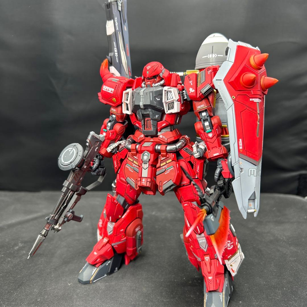 ガンプラ　塗装済み完成品　修正改造　MG