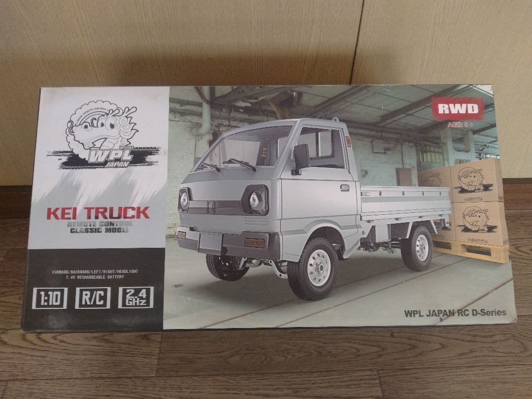 WPLスズキキャリー軽トラドリフトラジコン　RCカー