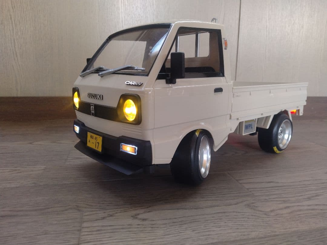 WPLスズキキャリー軽トラドリフトラジコン　RCカー