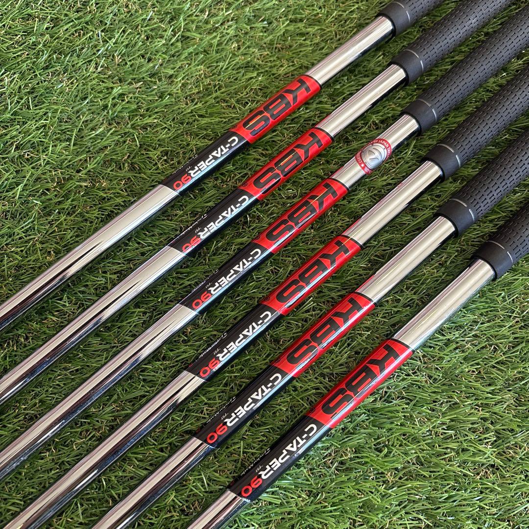 テーラーメイド ロケットブレイズ アイアン 6本セット KBS C-TAPER