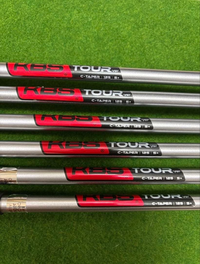 タイトリスト T100 2023 アイアンセット 6本　KBS Cテーパー125