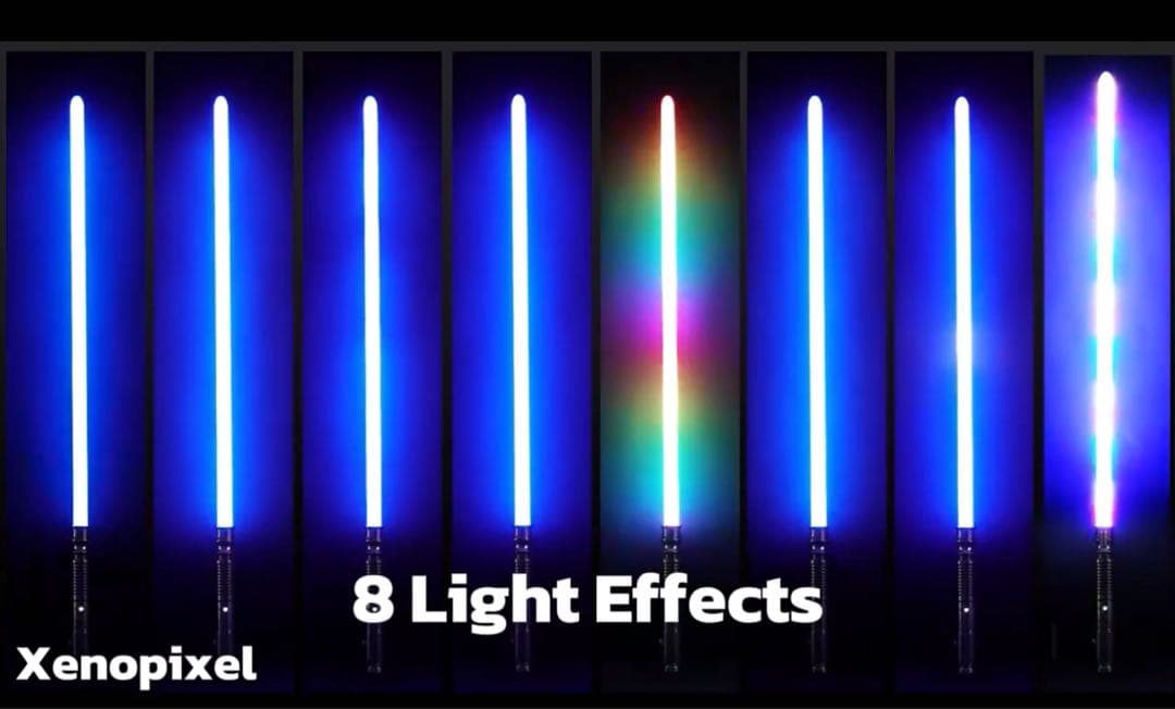 ルーク・スカイウォーカー カスタムライトセーバー　neopixel Xeno3