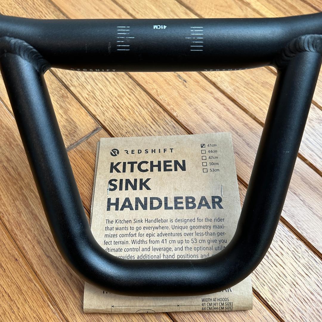 Redshift Kitchen Sink ハンドルバー 41cm グラベル用