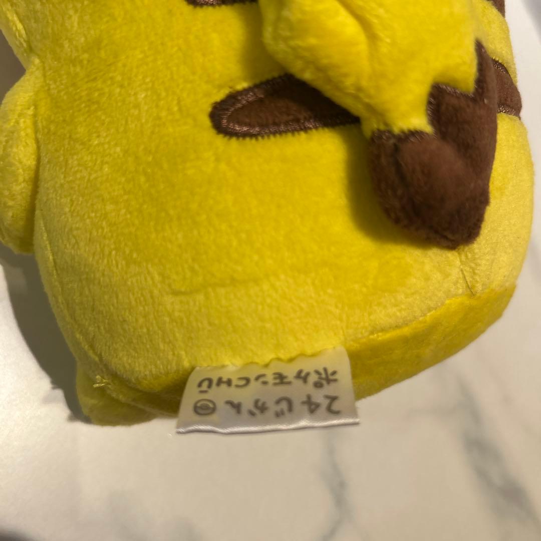 24じかん　ポケモンchu ピカチュウ　ぬいぐるみ　ナガノ