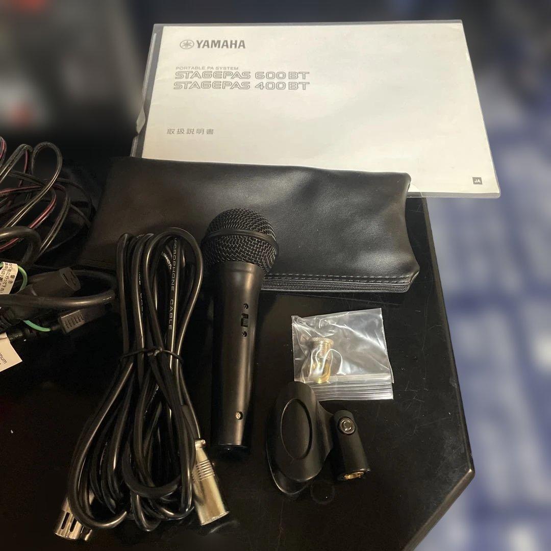 美品 YAMAHA STAGEPAS400BT スタンド マイクセット