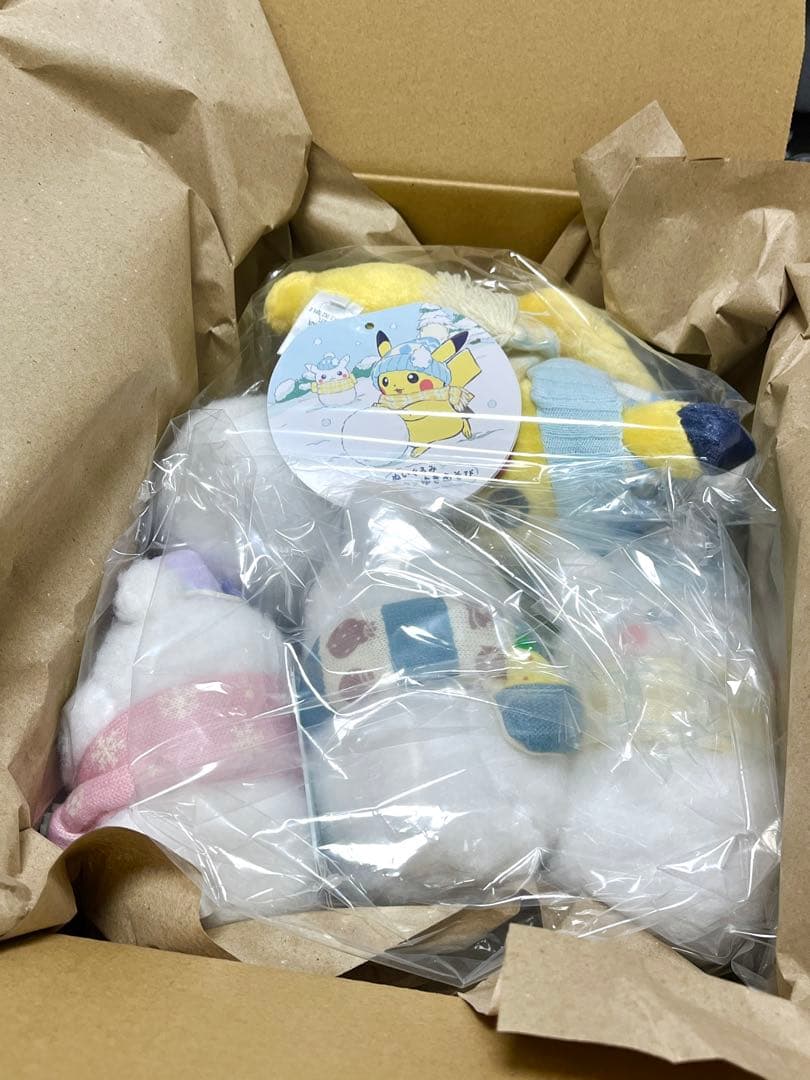 ポケモン ゆきだるま ぬいぐるみ ピカチュウ ヤドン カビゴン ゆきあそび