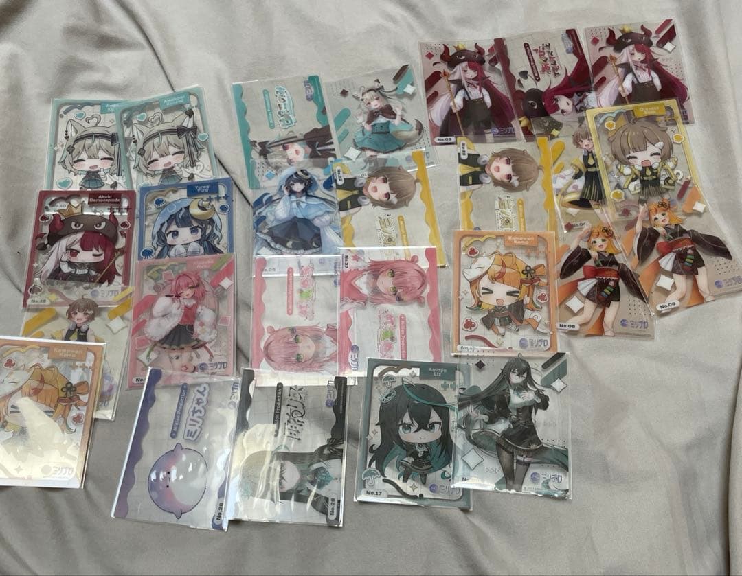 ミリプログッズまとめ売り