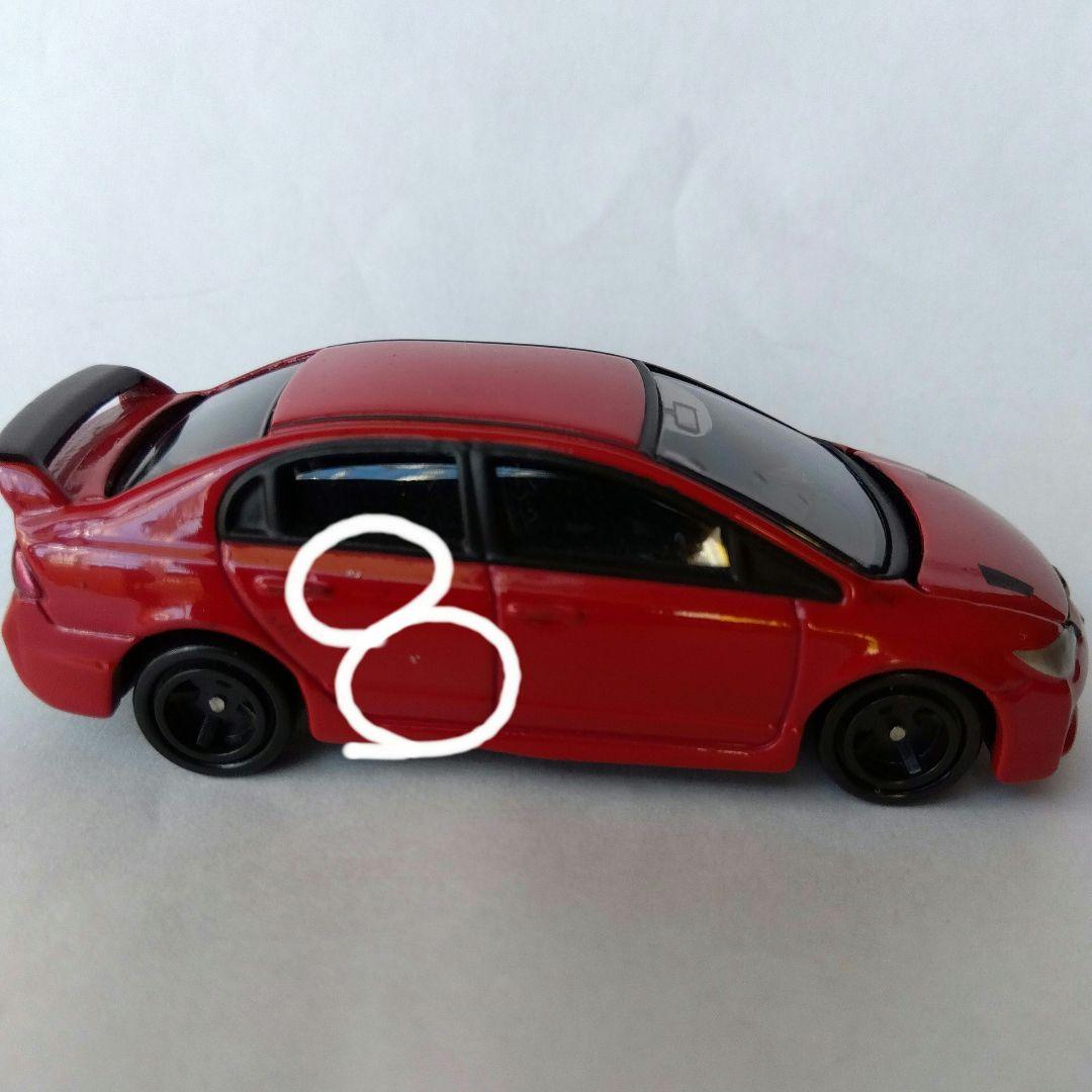 トミカ シビックタイプR (FD2型)ミニカー 3台セット