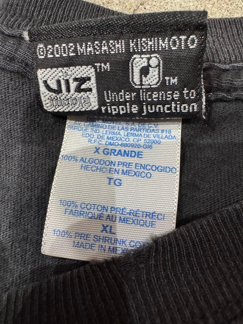 ナルト サスケ Tシャツ NARUTO VINTAGE XL