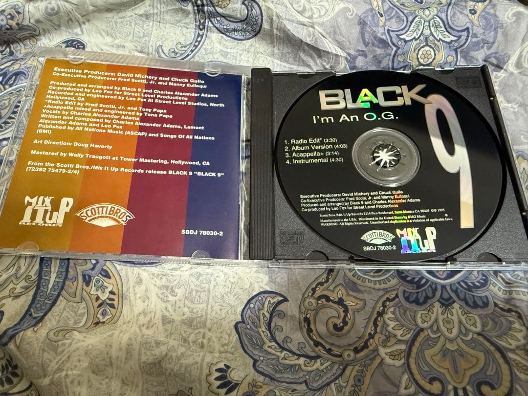 【G-Rap】Black 9