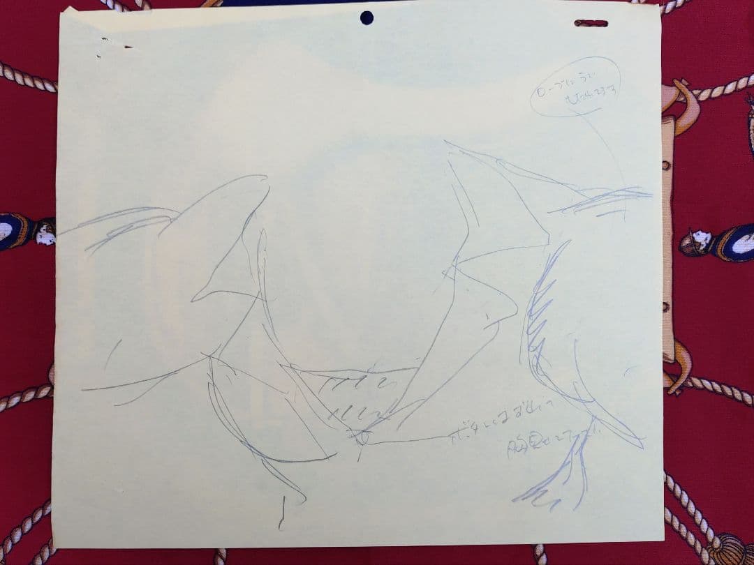 キン肉マン セル画 手描き 原画 ソルジャー 当時物