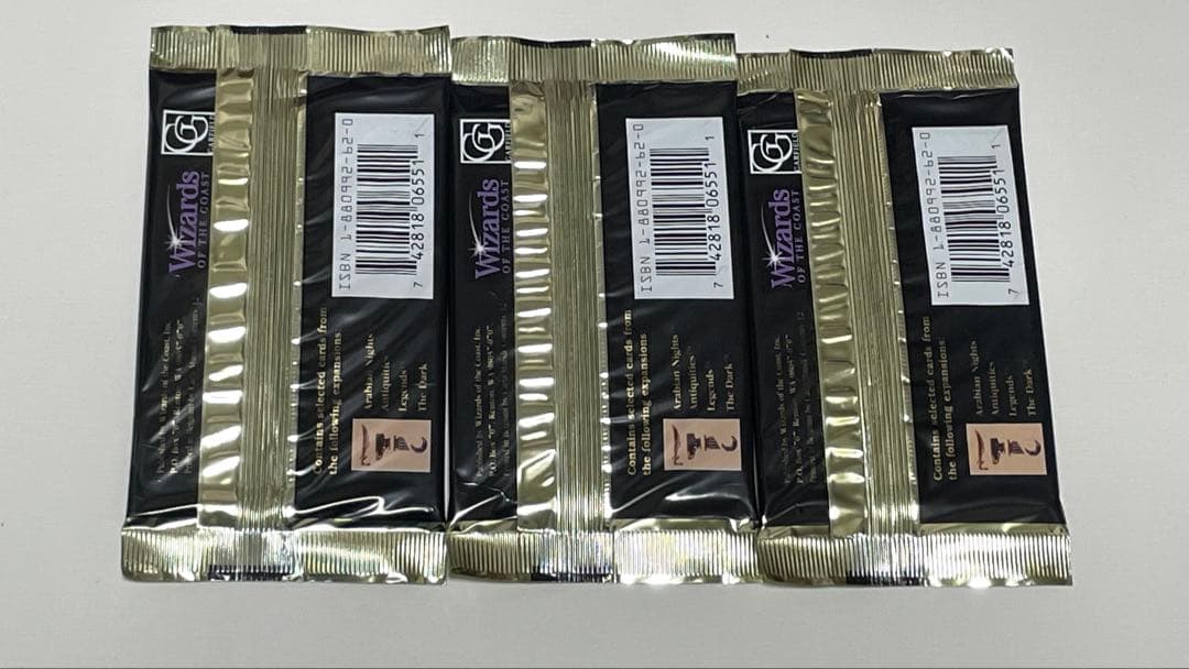 【匿名配送】MTG　英語版　クロニクル　ブースター　3パックセット　新品未開封