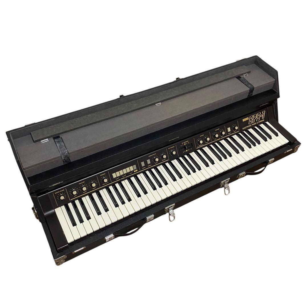 【ジャンク】KORG EPS-1 シンセサイザー　ケース付