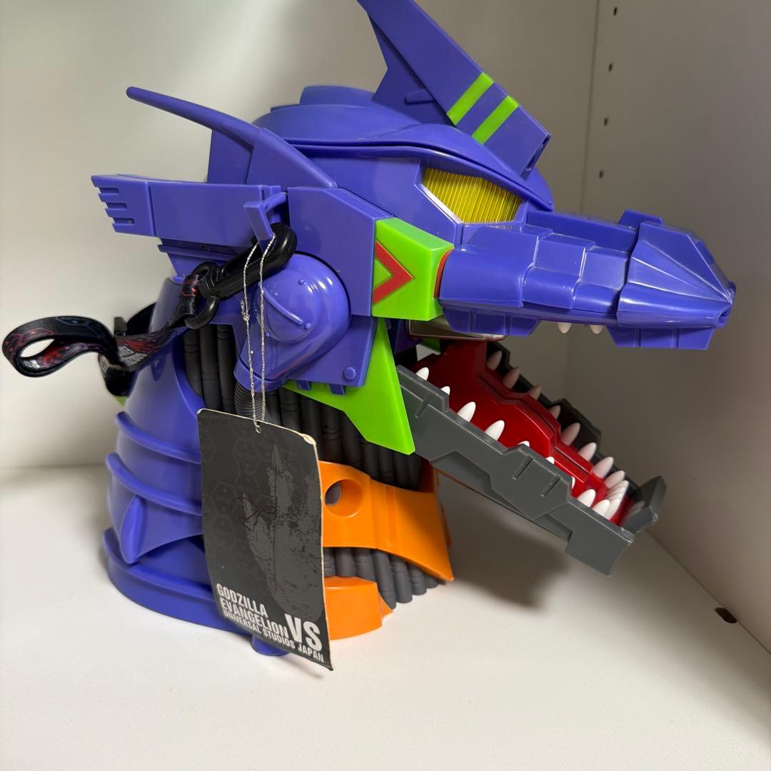 メカゴジラ×エヴァンゲリオン ポップコーンバケツ 未使用