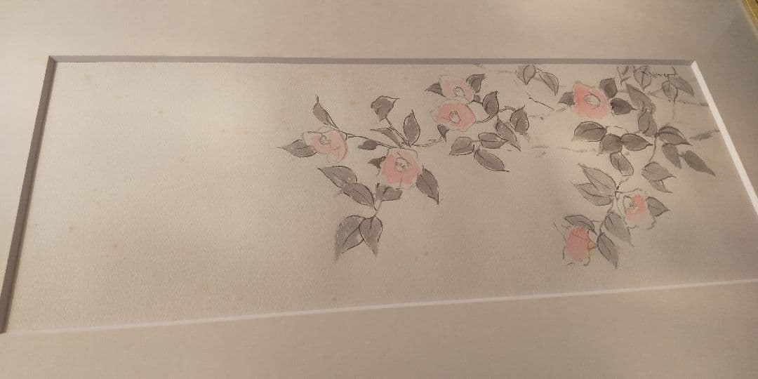 椿の絵画