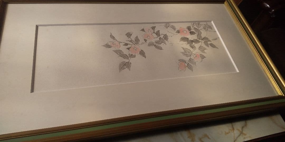 椿の絵画