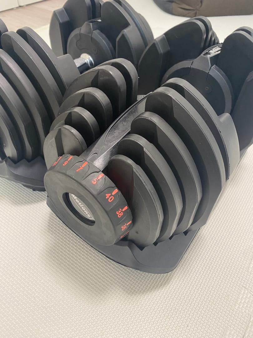 【セット売り①】モーションズ　可変式ダンベル 40kg 2個セット