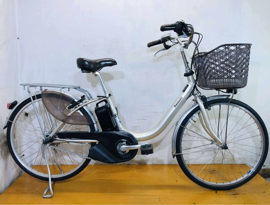 送料無料条件付きECONAVI パナソニック24インチ電動アシスト自転車　中古車