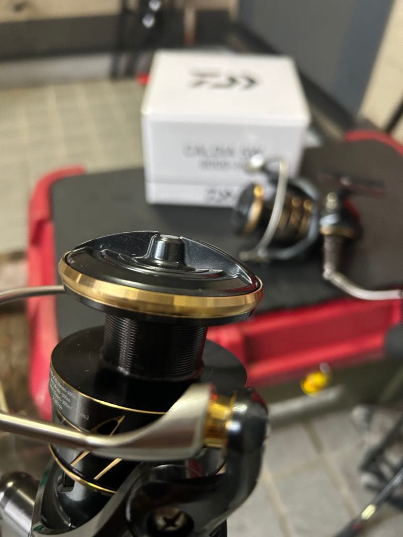 ダイワCALDIA SW 8000-H スピニングリール 部品取り1台セット