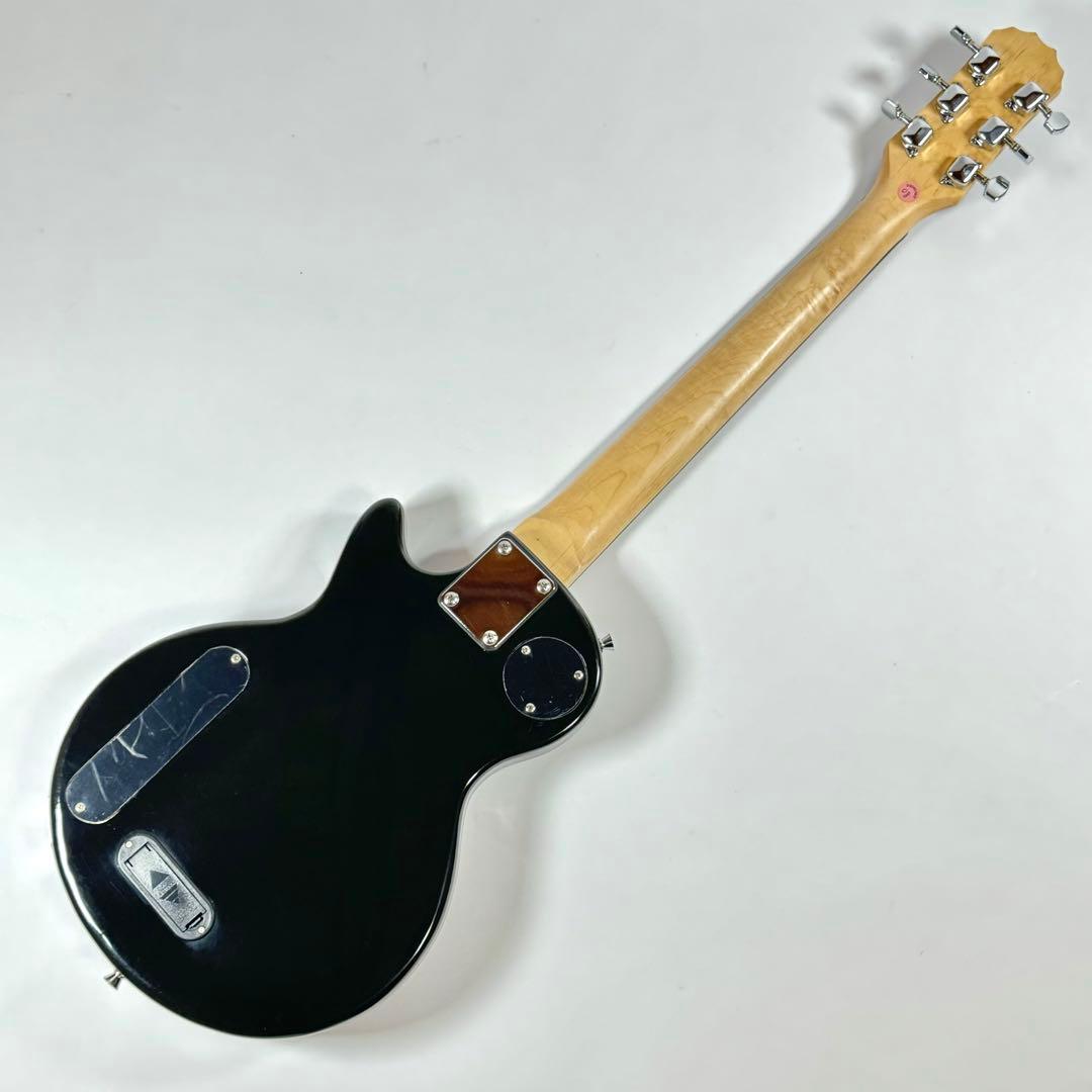K-GARAGE スピーカー付ミニギター LPタイプ SLP-180 ブラック
