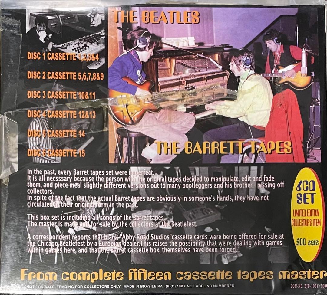 BEATLES BARRETT TAPES 6CDボックス￼限定版　未開封
