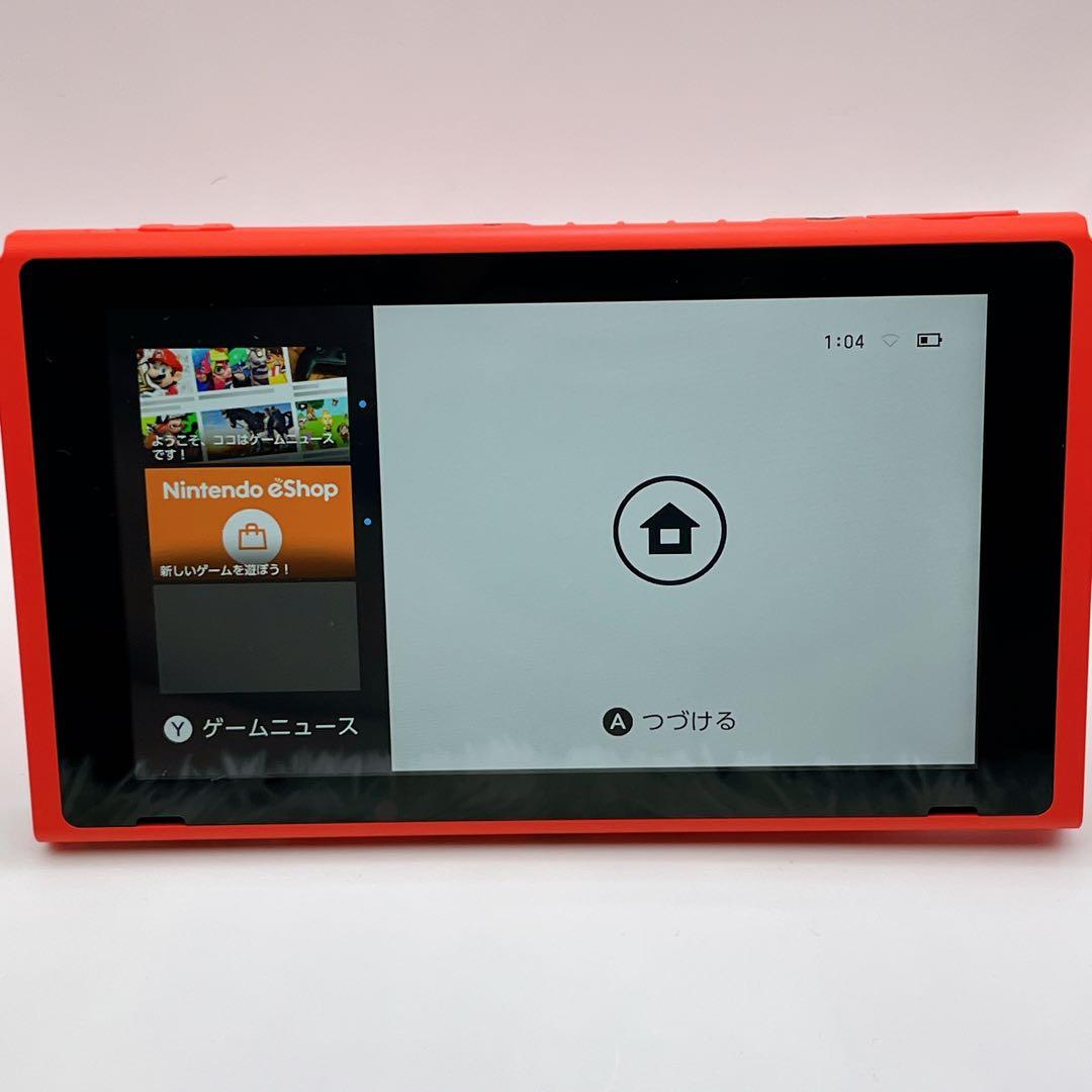 極美品　Nintendo Switch バッテリー強化版 2021年製 マリオ